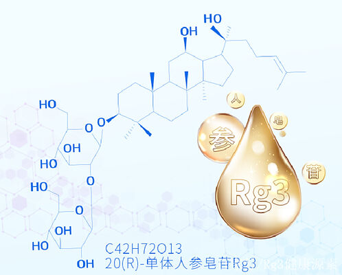Anti-Cancer Ginsenoside Rg3 Ginseng Extract Powder 50% Purity